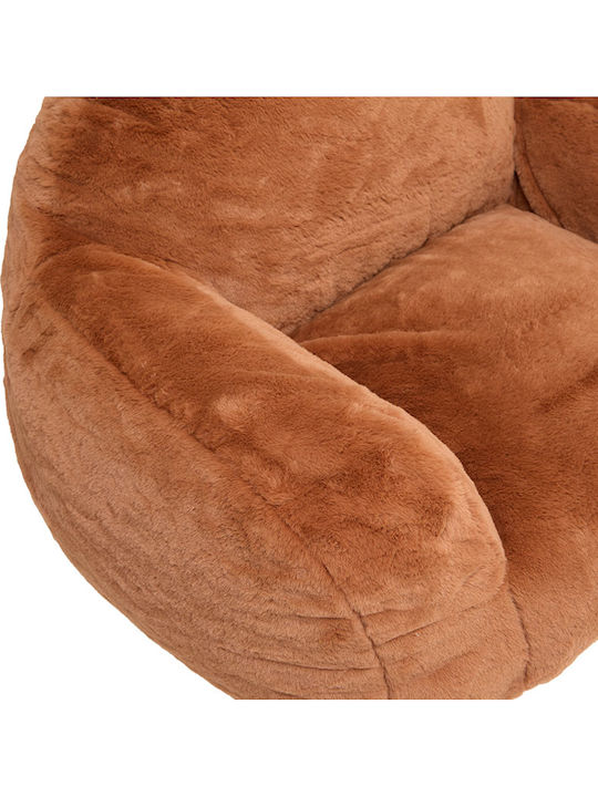 Παιδικό Πουφ A-s Teddy Καφέ 60x52x65εκ.