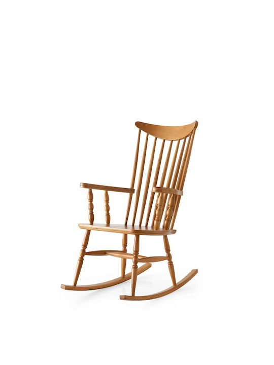 Rocking Brown Armchair 49x49x57cm