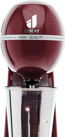 Johny Commercial Coffee Frother AK/2-2T PR RAL Dark Red 400W with 2 Speeds