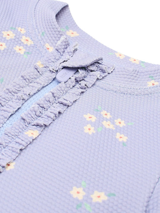 Little Dutch Παιδικό Μαγιό Ολόσωμο με Μακρύ Μανίκι Dreamy Lavender
