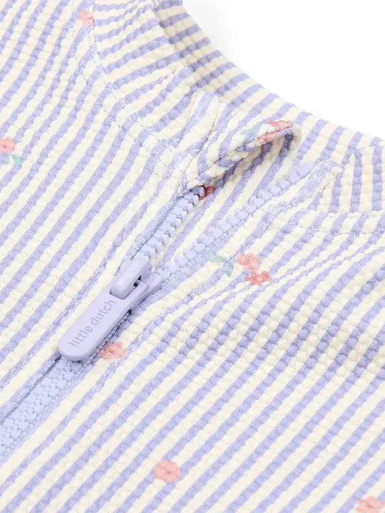 Little Dutch Παιδικό Μαγιό Ολόσωμο με Μακρύ Μανίκι Dreamy Stripes