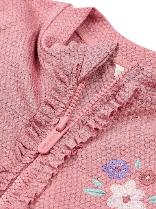 Little Dutch Παιδικό Μαγιό Ολόσωμο Dreamy Pink Sparkle