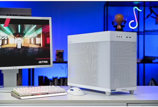 Actina Гейминг Настолен Компютър Ryzen 7-9700X 32GB DDR5 1TB SSD Radeon RX 9070 XT Без Операционна Система
