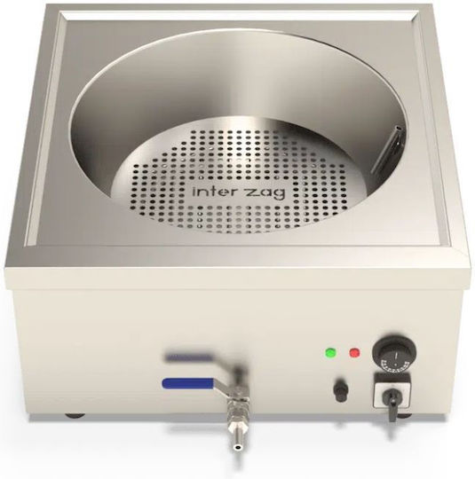 Interzag Ηλεκτρική Φριτέζα 4kW Χωρητικότητας 16lt 58.5x55x29cm RDF
