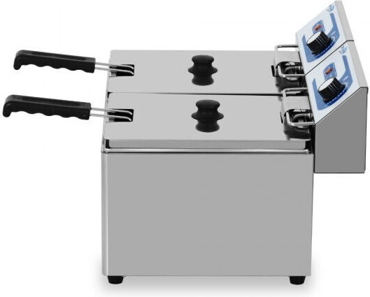 Dynamic Electric Fryer Double Capacity 2x8lt
