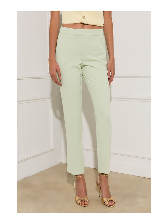 Pantaloni Dama Crep Verde Menta 26532-3-MENTA