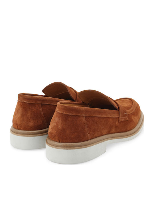 Suede Ανδρικά Loafers σε Ταμπά Χρώμα