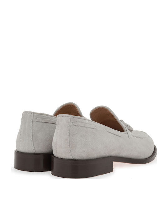 Suede Ανδρικά Loafers σε Μπεζ Χρώμα