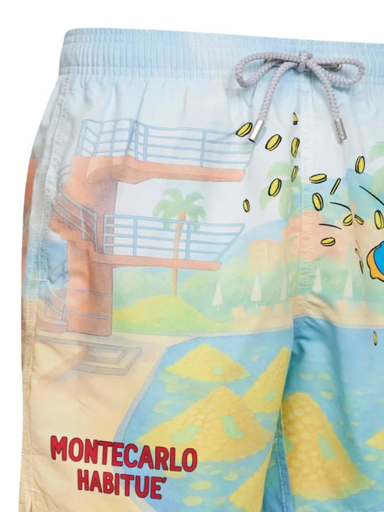 Gustavia Men's Swimwear Shorts Multicolour with Patterns