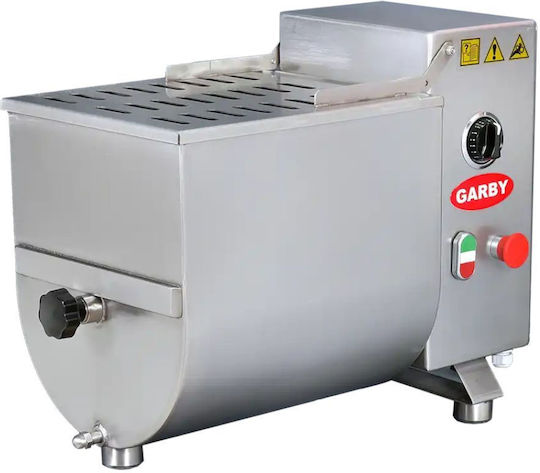 Garby Anka Commercial Meat Mixer ΖΚ-15 with Bucket 15kg 243W 50x30x42cm