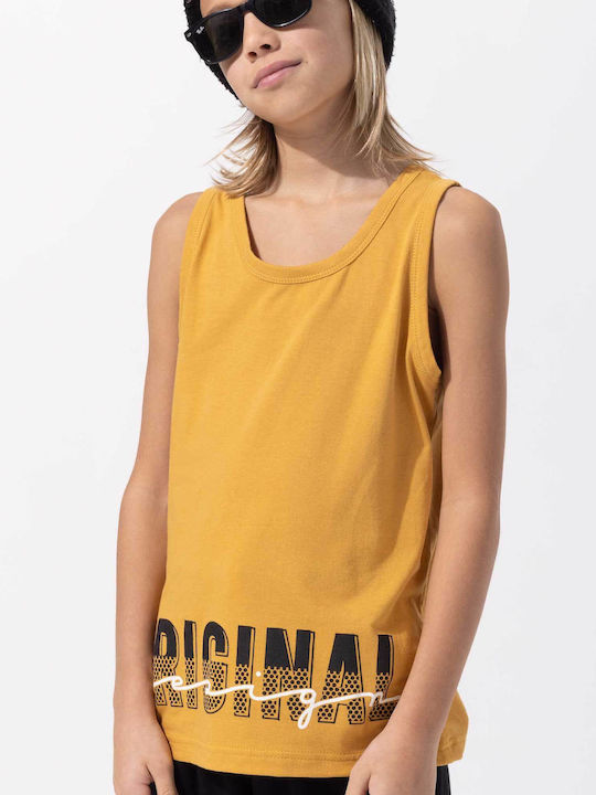 Kids Set with Shorts Summer 2 Pieces Yellow
