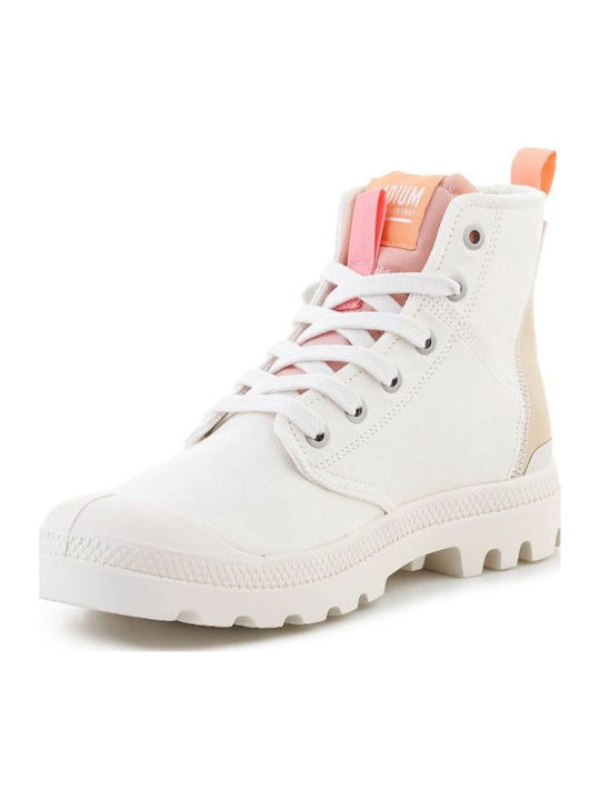 Damen Stiefeletten Weiß