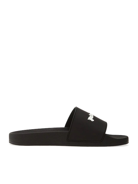 Palm Angels Slides Μαύρα