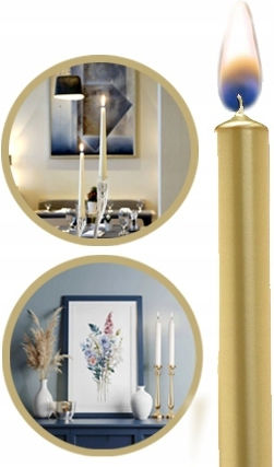 Aura Glass Διακοσμητικό Φωτιστικό Κερί 10τμχ 2.3x2.3εκ.