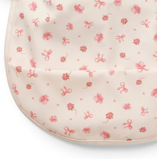 Elodie Details Petit Fabric Bandana with Hoop & Loop Fastener & Pocket Rose