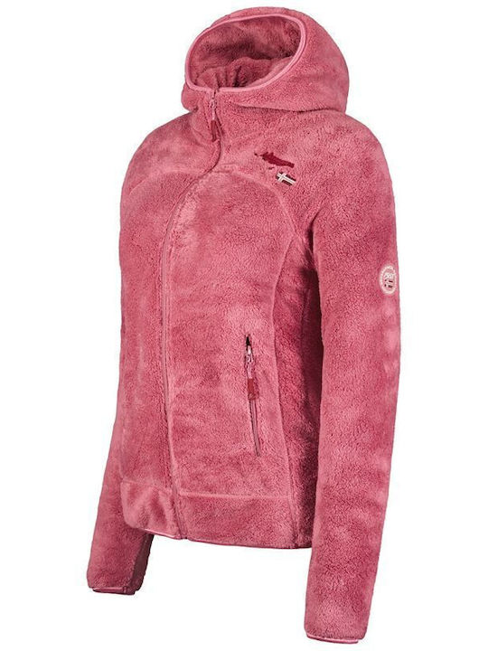 Cardigan Sportiv Pentru Femei Roz Pal