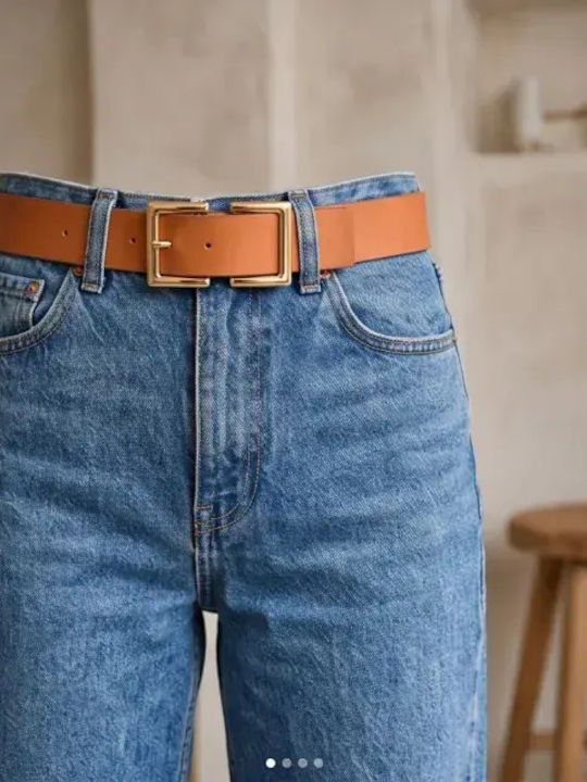 Elastische Damen Gürtel Braune
