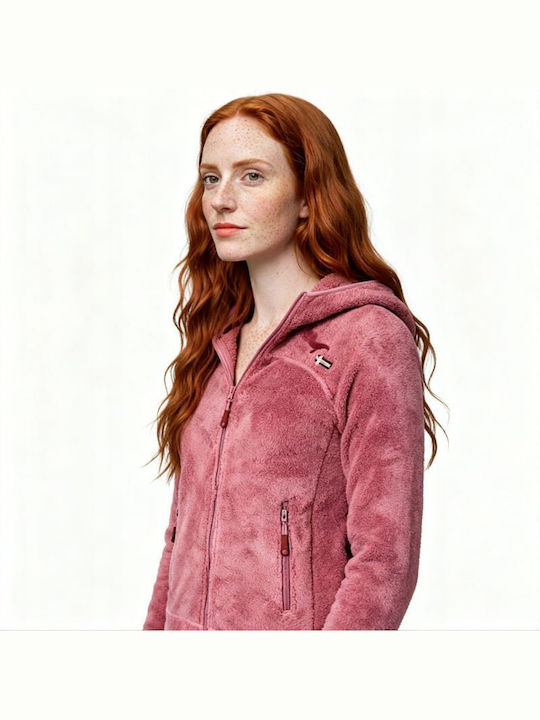 Cardigan Sportiv Pentru Femei Roz Pal