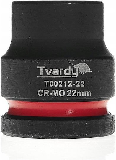 Tvardy Καρυδάκι Αέρος με Καρέ Υποδοχής 3/4" Διάμετρος 22mm