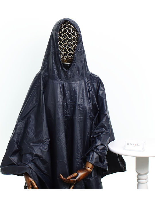 Raincoat Waterproof Material Snaps Buticcochet Navy Pel202 Raincoat Waterproof Material Snaps Buticcochet Navy Pel202