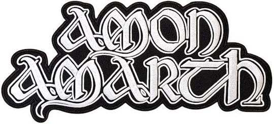 Fabric Sewing Sign Black Metal 29x13cm