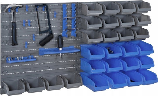 Wall Board Blue-grey Containers 44 Pieces