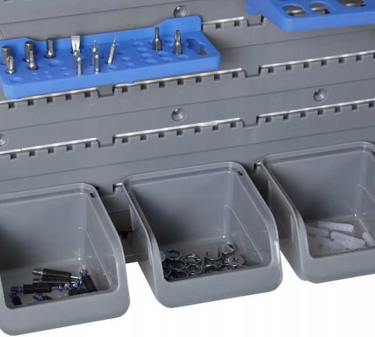 Wall Board Blue-grey Containers 44 Pieces