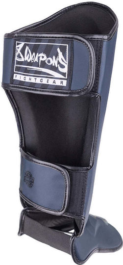 8 Weapons Adults Black Shin Guards