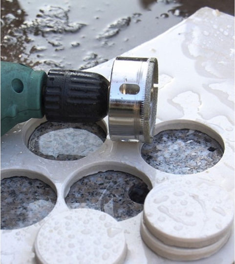 Ferăstrău De Găurit Tăiere Uscată Cu Diametru De La 6mm Până La 68mm Pentru Gresie 420gr