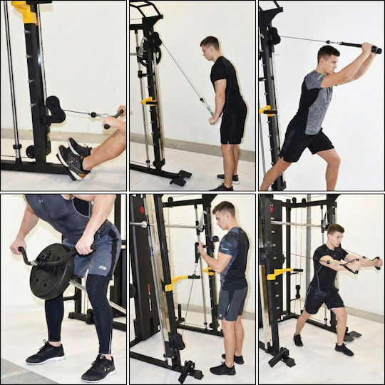 Enero Multifunktionaler Trainingsständer 6500 Heros Enero Fit Smith ohne Gewichte