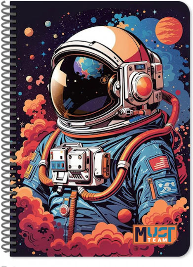 Must Team Spiral Ruled B5 Notebook 30 Paper Sheets (Various Designs)