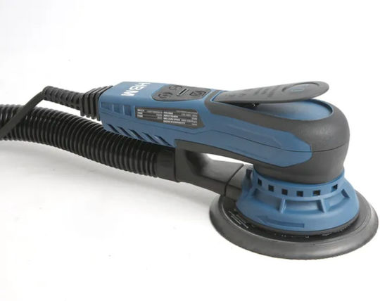 HBM Machines 10693 Eccentric Sander 150mm Electric 350W with Dust Suction System