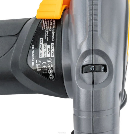 Powermat PM-STP-400T Belt Sander 400W with Dust Suction System