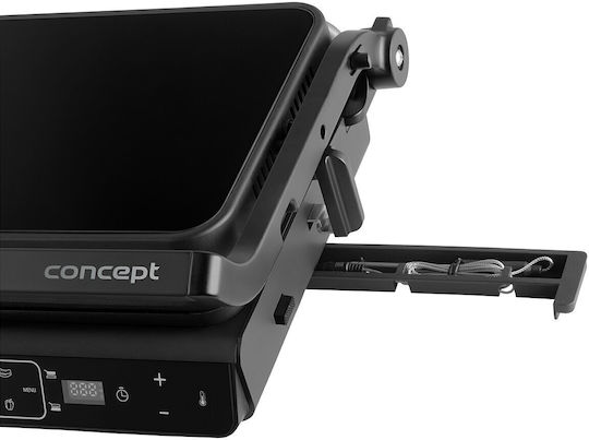 Concept Grătar Electric de Masă cu Capac
