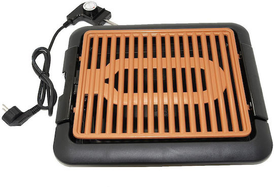 Elite Настолна Електрическа Скара Алуминиева 1250W с Регулируем Термостат 25.5x25.5см