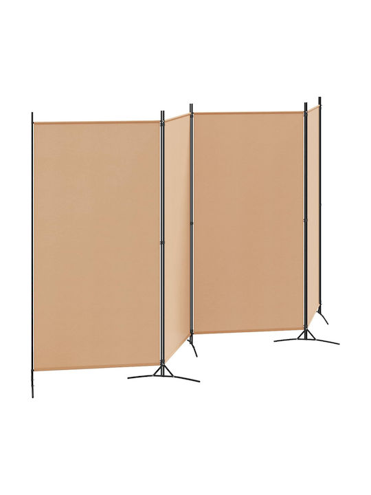 vidaXL Raumteiler Stoff 346x180cm