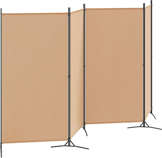 vidaXL Raumteiler Stoff 346x180cm