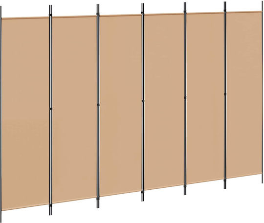 vidaXL Paravan Decorativ din Țesătură 300x200cm