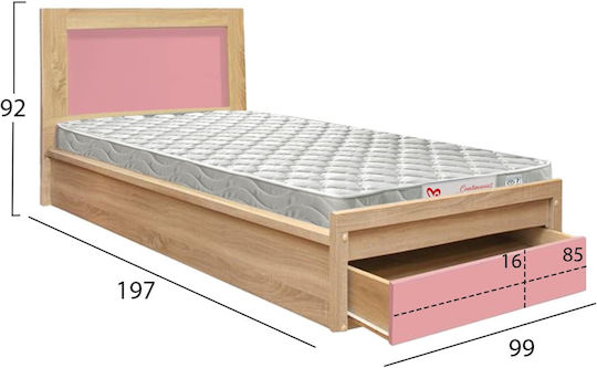Μονό 90x190cm