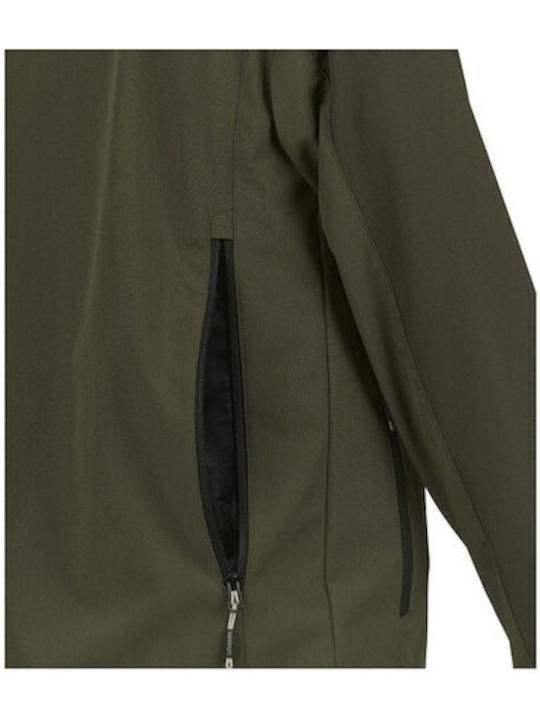 Univers Jachetă de Vânătoare Softshell Verde Impermeabilă
