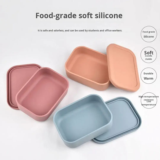 Pandaboo Fressbox aus Silikon 1l Rosa