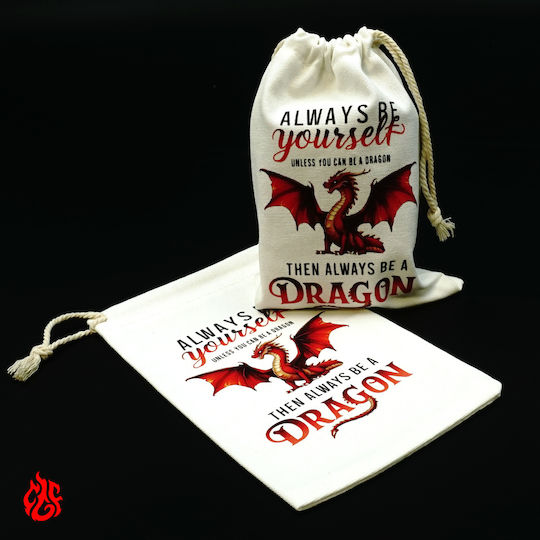 Bag Holding White Polyester Storage Transport Sack RPG Dungeons & Dragons Pathfinder Wargames