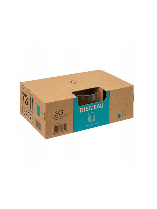 Secret De Gourmet Low Glasses Dieg'eau 6 Pcs X 310 Ml