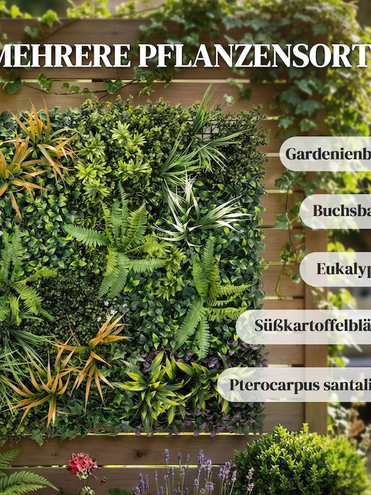 Synthetic Foliage Panel 1x1m