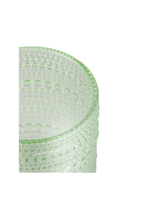 Estia Wasserbrillen Dots Glas 465ml Grünes