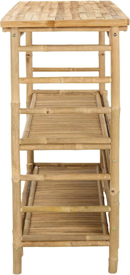 Masa Bar Exterior Din Bambus Natural 110x50x105cm