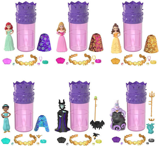 Mattel Royal Color Reveal Mini Doll Ariel 9cm