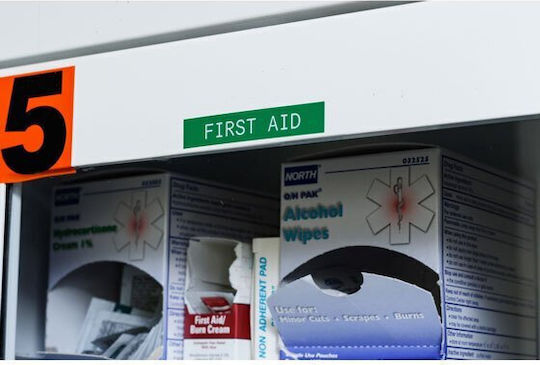 Brady Label Maker Tape in White Colour Compatible with Dymo Rhino/IND