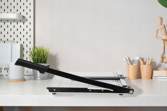 Mașină de Tăiat Ghilotină de Birou Tabletop 45cm pentru Foi de Dimensiune până la A4