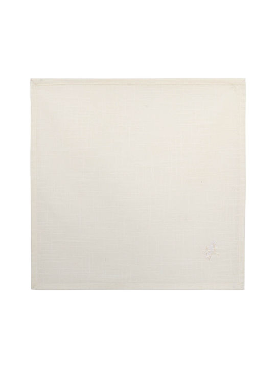 Cotton Napkin Set 4 Pieces A-s Joy White 40x40cm